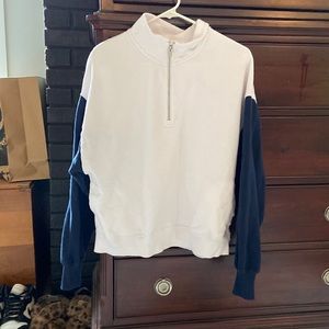 Used , like new hollister zip up hoodie